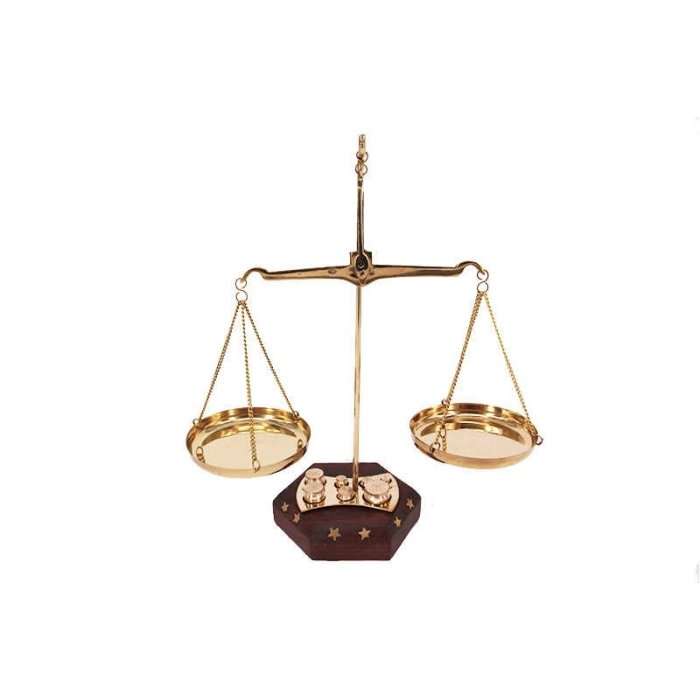 VipMarketim Ahşap Terazi 50 Gr.