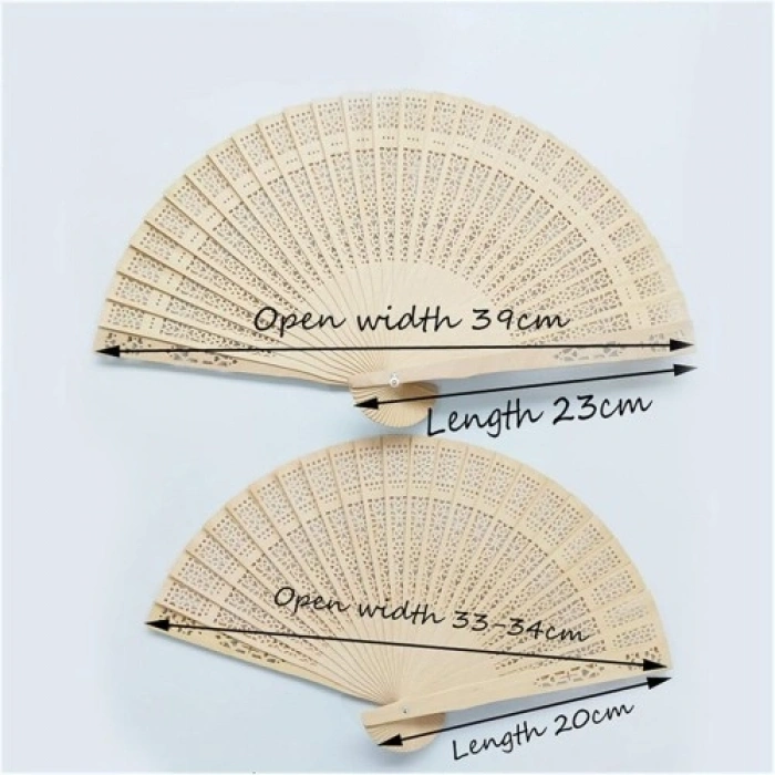 VipMarketim Ahşap Yelpaze