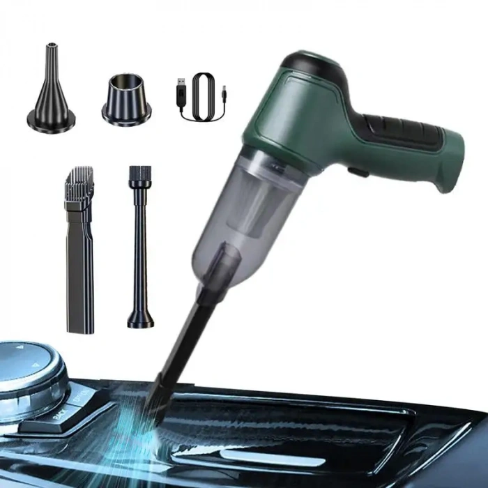 VipMarketim Air Blower Araba Süpürgesi Yeşil