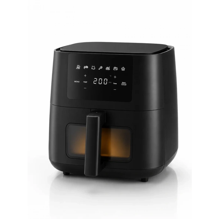 VipMarketim Air Fryer Mutfak Pişirme Cihazı Çok Programlı Dokunmatik