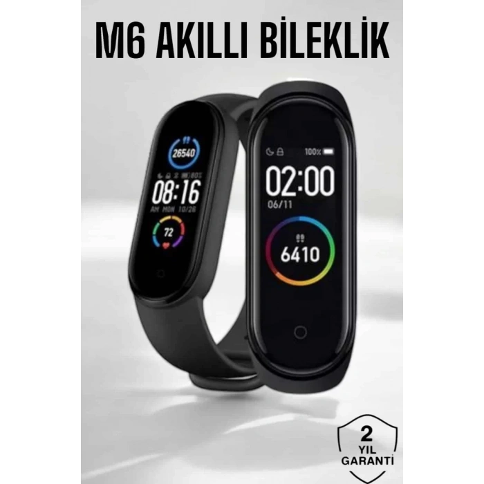 VipMarketim Akıllı Bileklik Su Geçirmez Bileklik Uzun Pil Ömrü ve Hızlı Şarj Özelliği