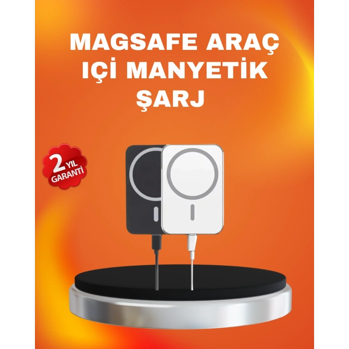 VipMarketim Akıllı Koruma Sistemli MagSafe Araç Tutucu iPhone 12/13/14 Uyumlu