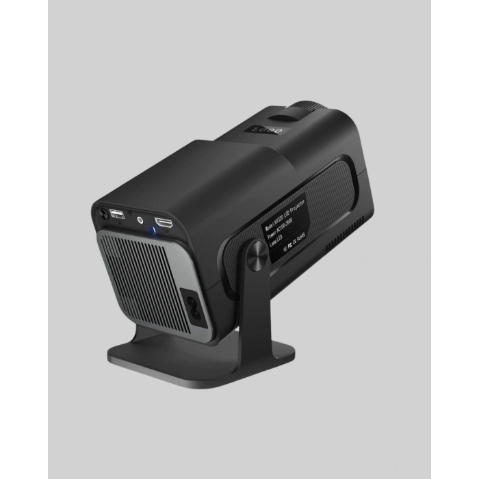 VipMarketim Akıllı Projeksiyon Cihazı HDMI USB Bağlantılı Taşınabilir Enerji Tasarruflu