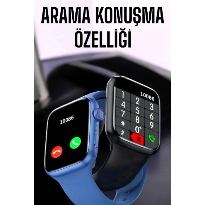 VipMarketim Akıllı Saat Amoled Ekran Yeni Nesil Bluetooth Bağlantılı