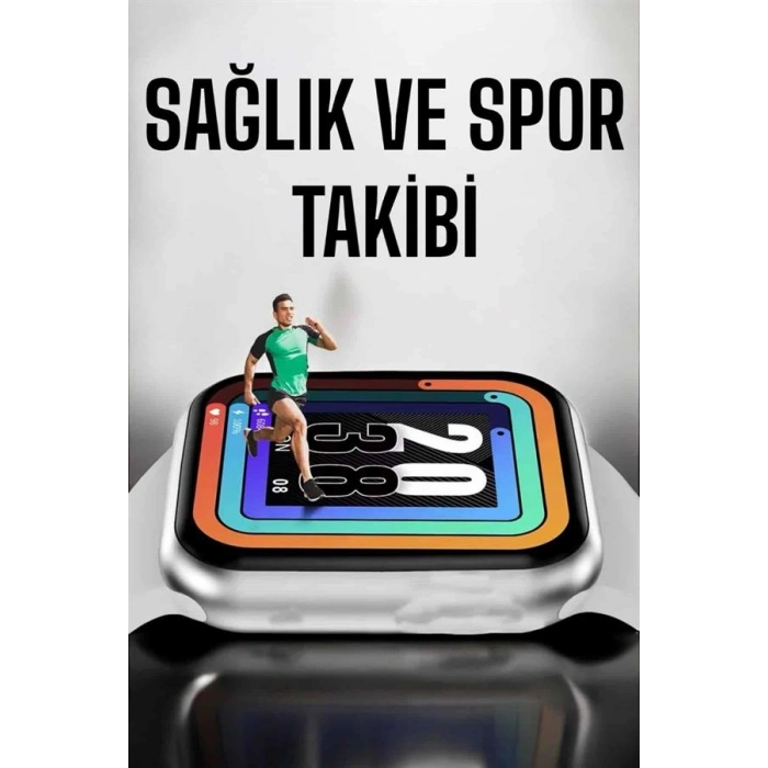 VipMarketim Akıllı Saat Amoled Ekran Yeni Nesil Bluetooth Bağlantılı