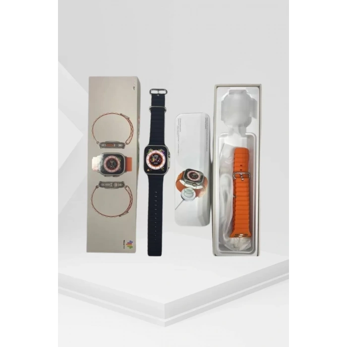 VipMarketim Akıllı Saat Android ve İOS Uyumlu 49 MM NFC Özelliği GPS Takibi