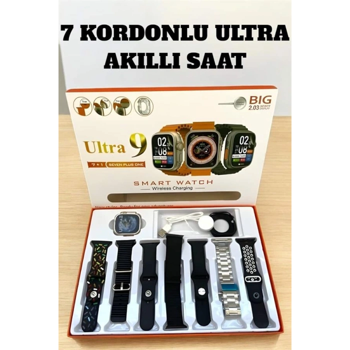 VipMarketim Akıllı Saat Android Ve İOS Uyumlu Arama Cevaplayan Dokunmatik Ekran