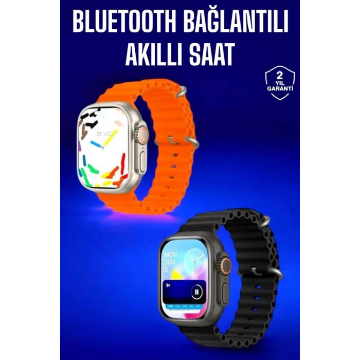VipMarketim Akıllı Saat Arama Cevaplayan Bildirim Görme Yeni Nesil Bluetooth Bağlantılı