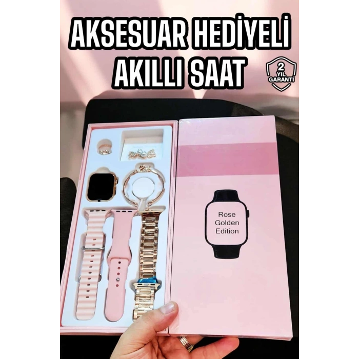 VipMarketim Akıllı Saat Sesli Görüşme Bildirim Görme Uyku ve Sağlık Takibi