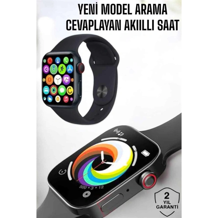 VipMarketim Akıllı Saat Tema Değiştirme Bluetooth Bağlantılı Arama Cevaplayan
