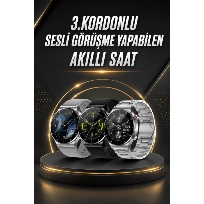 VipMarketim Akıllı Saat Uyku ve Sağlık Takibi NFC Uyumlu Bluetoooth Bağlantılı Android İOS Uyumlu