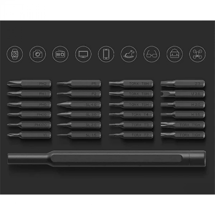 VipMarketim Ally 24in1 24 Parça Profesyonel Tornavida Seti-(5775)