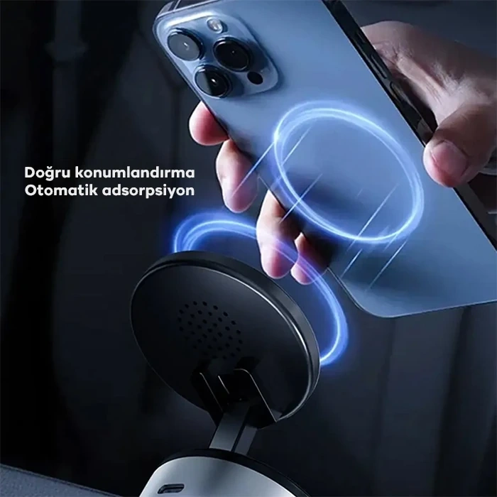 VipMarketim Ally 360° Ayarlanabilir Vakumlu Araç Oto Telefon Tutucu-(5775)