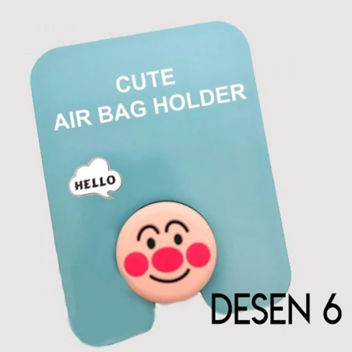 VipMarketim Ally 3d Sevimli Hayvanlar Pop Stand Telefon Tutucu-(5775)