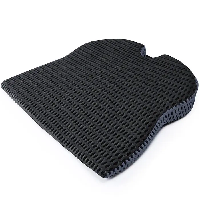 VipMarketim ALLY 4 Boyutlu Hafızalı Ortopedik Nefes Alabilir Çıkarılabilir Ergonomik Ev ve Araç için Oturma Minderi-(5775)