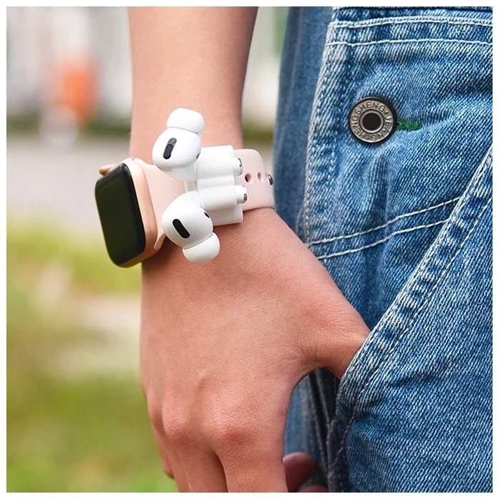 VipMarketim ALLY 5 in 1 Airpods Pro Kulaklık Kılıfı ve Kulaklık Koruma Çantası Full Set-(5775)