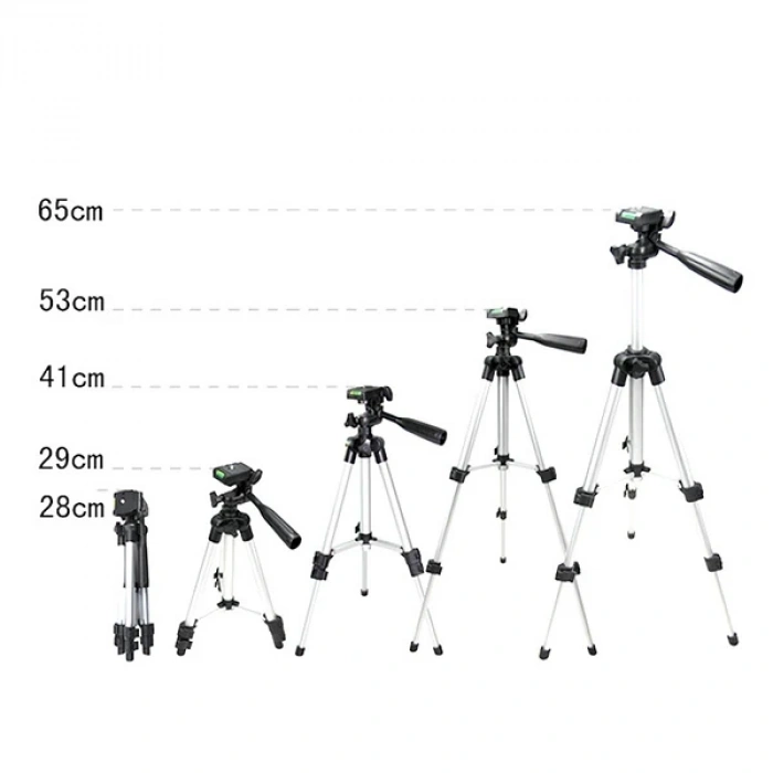 VipMarketim Ally 65cm Alüminyum Cep Telefonu+kamera Tripod Stand-(5775)