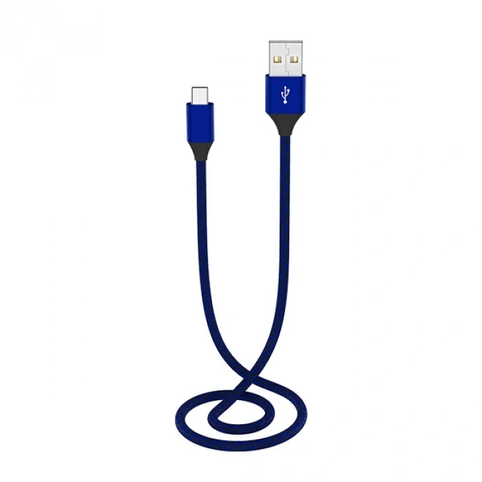 VipMarketim Ally Android Micro Usb 3.0A Hızlı Halat Usb Şarj Kablosu 1MM-(5775)