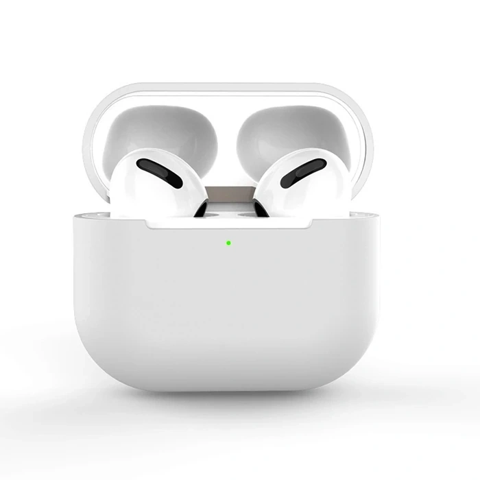 VipMarketim Ally Apple Airpods 3 için Ultra İnce Koruma Silikon Kulaklık Kılıfı-(5775)