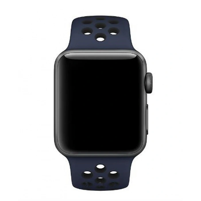 VipMarketim Ally Apple Watch 7-8 41mm 6-5-4 40mm Nike Kordon Kayış 3-2-1 38mm-(5775)