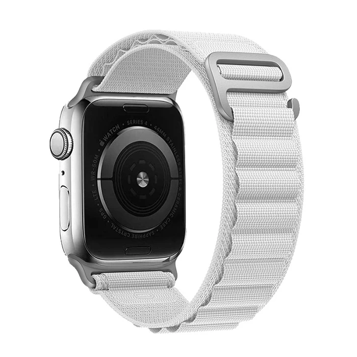 VipMarketim Ally Apple Watch 7-8 45mm 6-5-4 44mm Watch Ultra 49mm Alpine Loop Kayış Kordon 3-2-1 42mm-(5775)