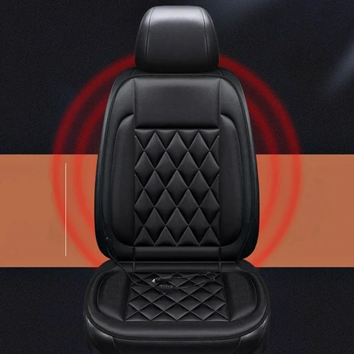 VipMarketim Ally Araç Içi Koltuk Isıtma Minderi 12v Çakmaklık Girişli Oto Koltuk Isıtıcı Minder-(5775)