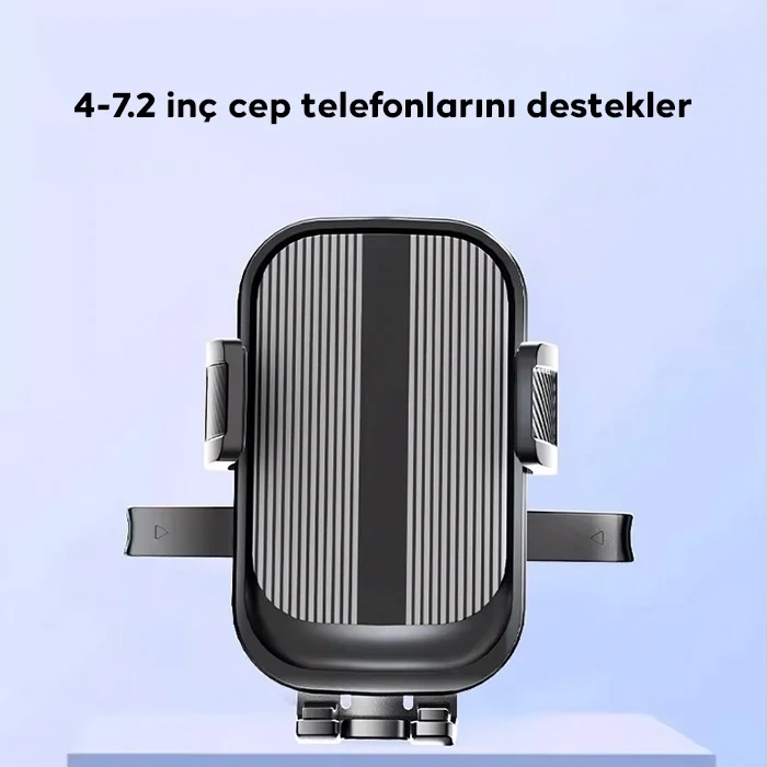 VipMarketim ALLY B093 Yuvarlak Havalandırma Uyumlu Araç Içi Telefon Tutucu-(5775)