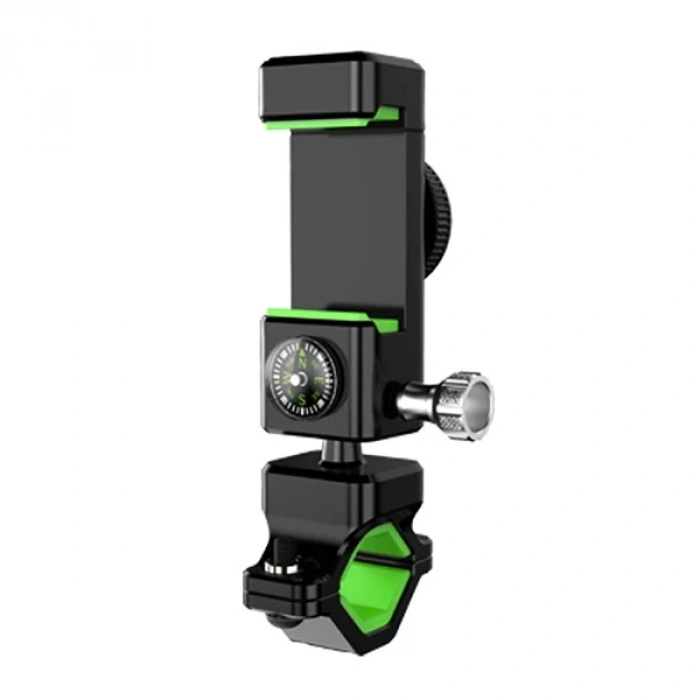 VipMarketim Ally Çok Fonksiyonlu Esnek Bisiklet Telefon Tutucu Pusulalı-(5775)