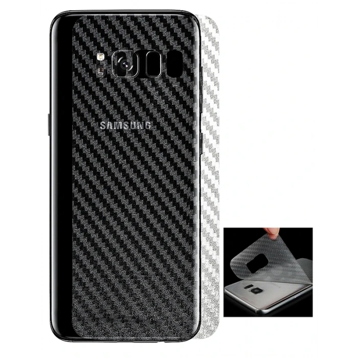VipMarketim Ally Galaxy S8 Plus Arka Şefaf Arka Koruma Bandı-(5775)
