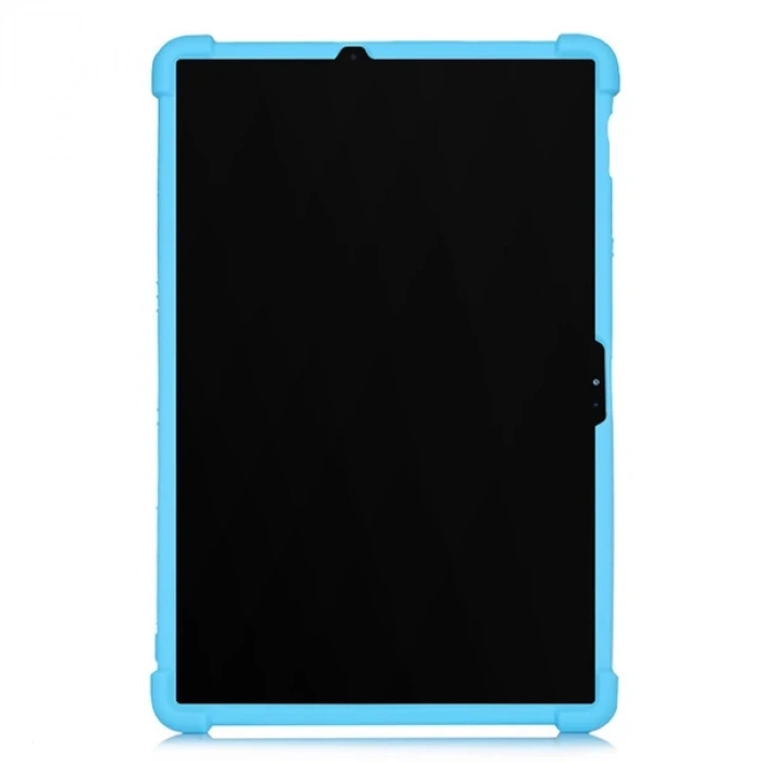 VipMarketim ALLY Galaxy Tab S8 Plus S7 Plus S7 FE T970 T975 Kılıf 12.4 inç Standlı Silikon Kılıf-(5775)