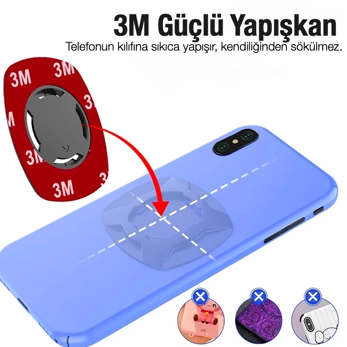 VipMarketim ALLY HL-143A Bisiklet Motosiklet Gidon Telefon Tutucu-(5775)