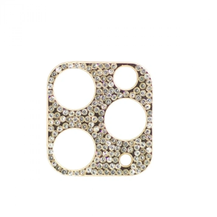 VipMarketim ALLY İPhone 11 Pro Kamera Koruyucu Lens Diamond Taş İşlemeli-(5775)