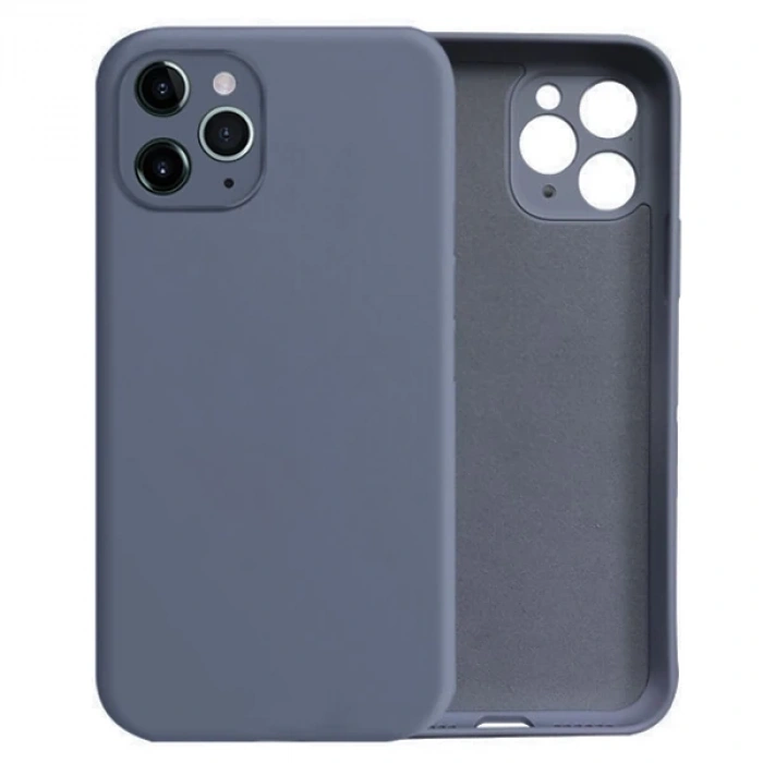 VipMarketim ALLY İPhone 11 Pro Max Kamera Korumalı Lansman Kılıf İçi Kadife Silikon Kılıf-(5775)