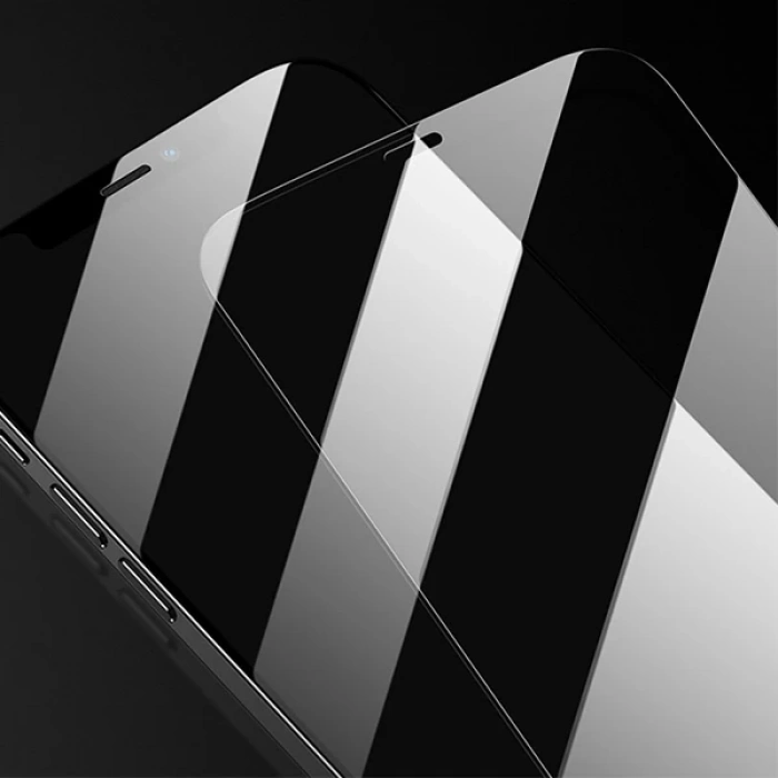 VipMarketim ALLY iPhone 12 Pro Max 6.7-inch Tempered Cam Ekran Koruyucu-(5775)
