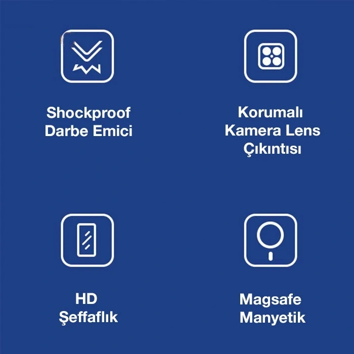 VipMarketim ALLY iPhone 13 Pro Max Magsafe Uyumlu Manyetik Kılıf Silikon Kılıf-(5775)