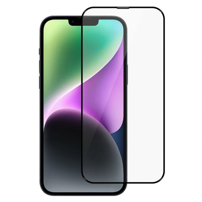 VipMarketim Ally iPhone 14 Full Hd Kırılmaz Cam Ekran Koruyucu-(5775)