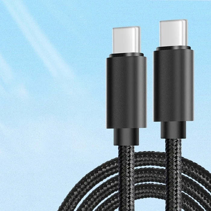 VipMarketim Ally İPhone 15 65W Type-C to Type-C Hızlı Şarj ve Data Kablosu 2m-(5775)