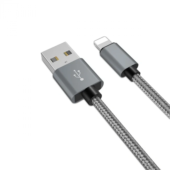 VipMarketim Ally İPhone İOS 3.0A Hızlı Şarj Halat Usb Kablo 20cm-(5775)