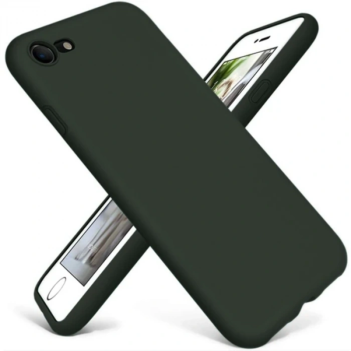 VipMarketim ALLY İPhone SE2 İPhone 8-7 Lansman Kılıf İçi Kadife Soft Silikon Kılıf-(5775)