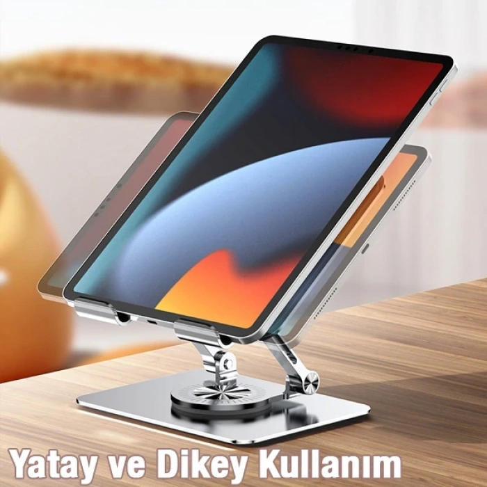 VipMarketim ALLY J18 360 Dönebilen Ayarlanabilir Tablet Standı-(5775)