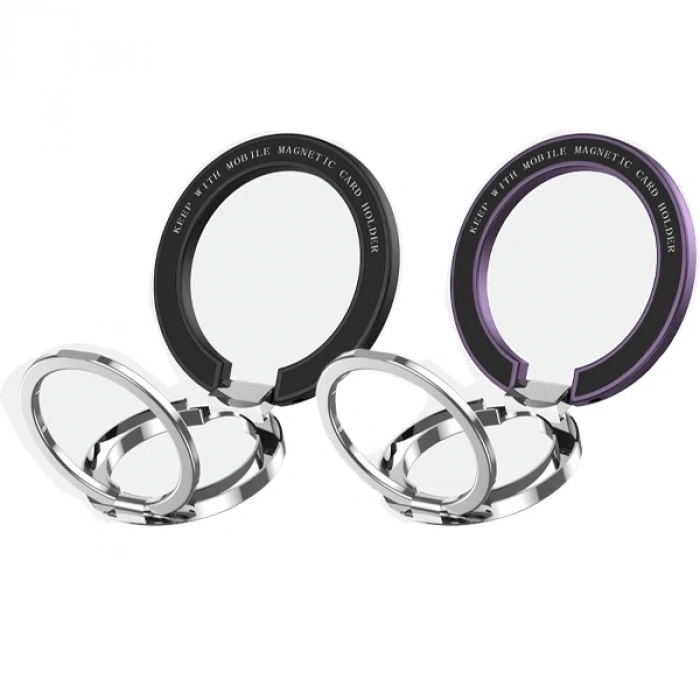 VipMarketim Ally Katlanabilir Magsafe Mıknatıslı Cep Telefonu Standı Masaüstü Braketi-(5775)