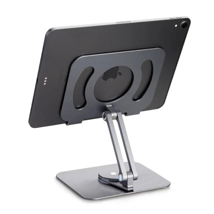 VipMarketim Ally L08 360 Derece Dönebilen Masaüstü Metal Tablet Standı-(5775)