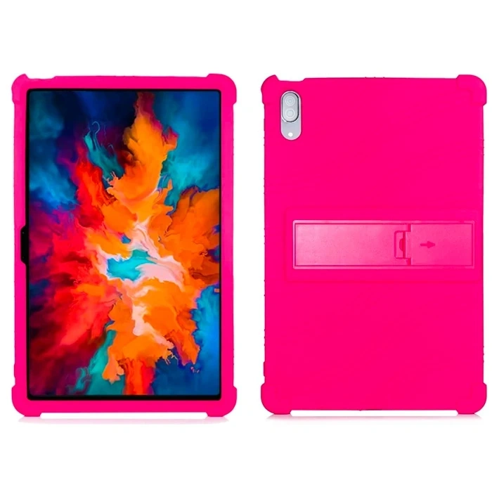 VipMarketim ALLY Lenovo Tab P11 Pro TB-J706 Standlı Silikon Kılıf Tablet Kılıfı-(5775)