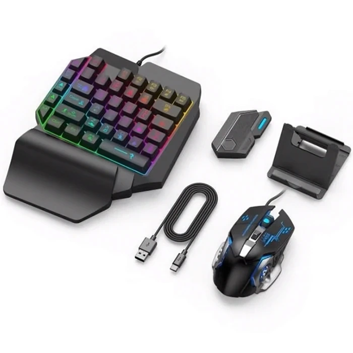 VipMarketim ALLY Mix Elite Plus - PUBG denetleyicisi için Gamepad mobil oyun klavye Mouse dönüştürücü Bluetooth Android oyun adaptörü-(5775)