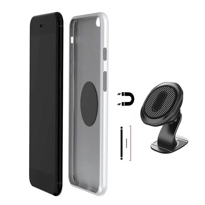 VipMarketim Ally ML180 Araç Torpido Üstü Manyetik Yuvarlak Telefon Tutucu-(5775)