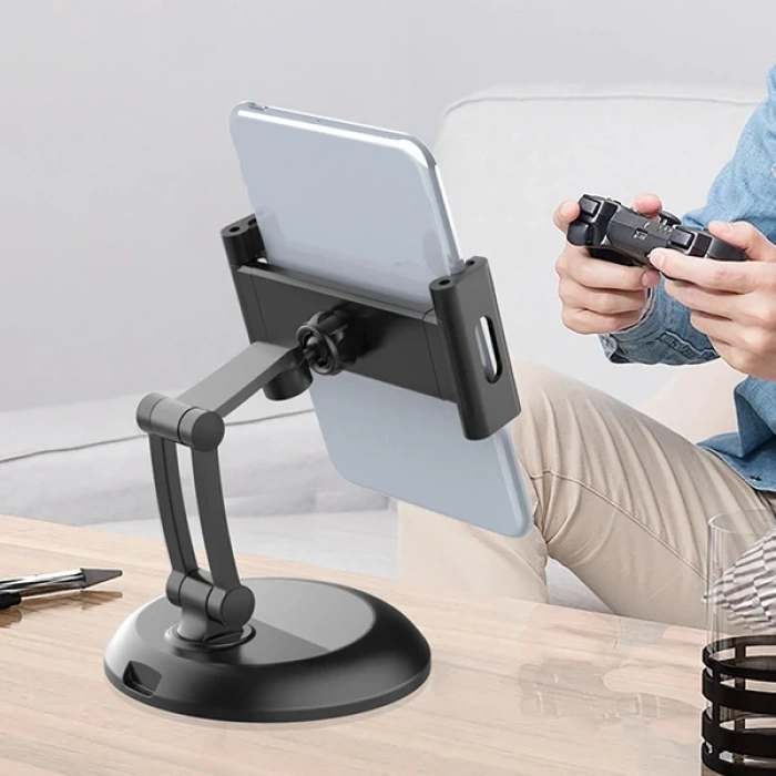 VipMarketim ALLY PB-45S Portatif 360 ° Masaüstü Tablet Standı Tutucu-(5775)