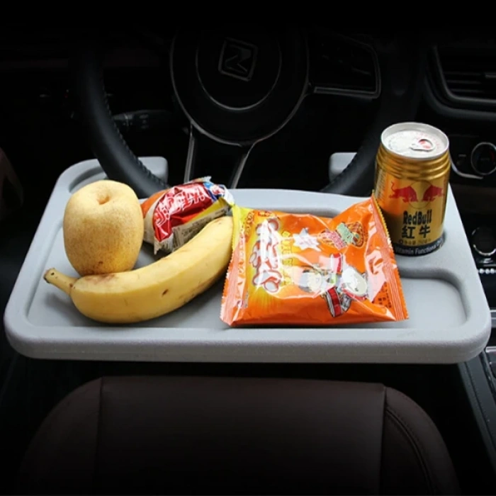 VipMarketim ALLY Portatif Araç Direksiyon İçecek Tutucu Bilgisayar Masası-(5775)