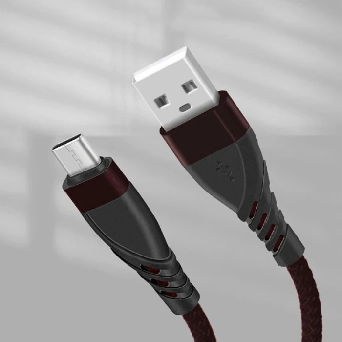 VipMarketim ALLY QC3.0 USB To Type-c Hızlı Şarj Kablosu-(5775)