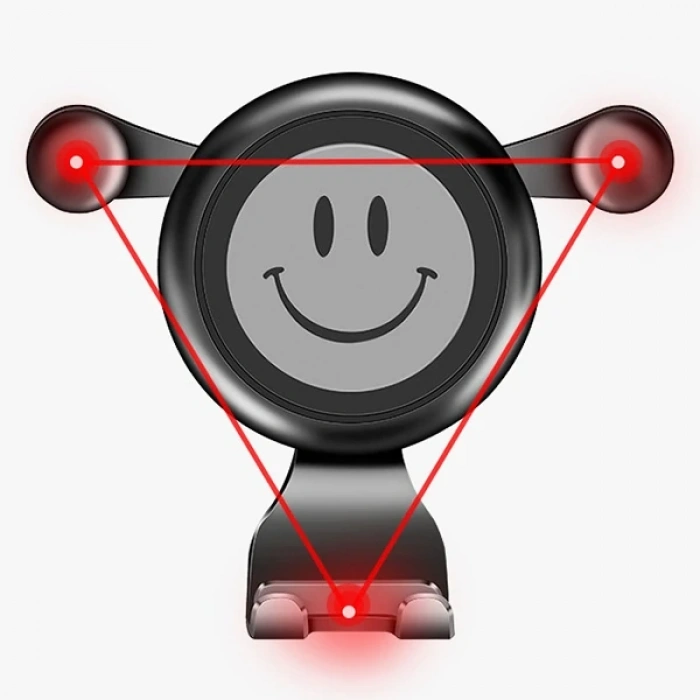 VipMarketim Ally R-054 Gravity Smile Universal Cep Telefonu Araç Tutucu-(5775)