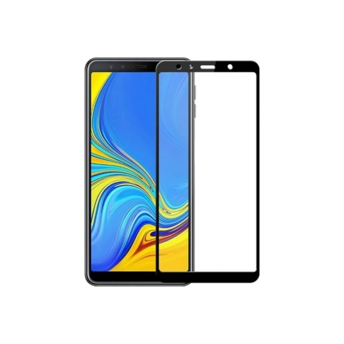 VipMarketim Ally Samsung Galaxy A7 2017 A720 İçin Tempered Full Kaplama Kırılmaz Cam Ekran Koruyucu-(5775)